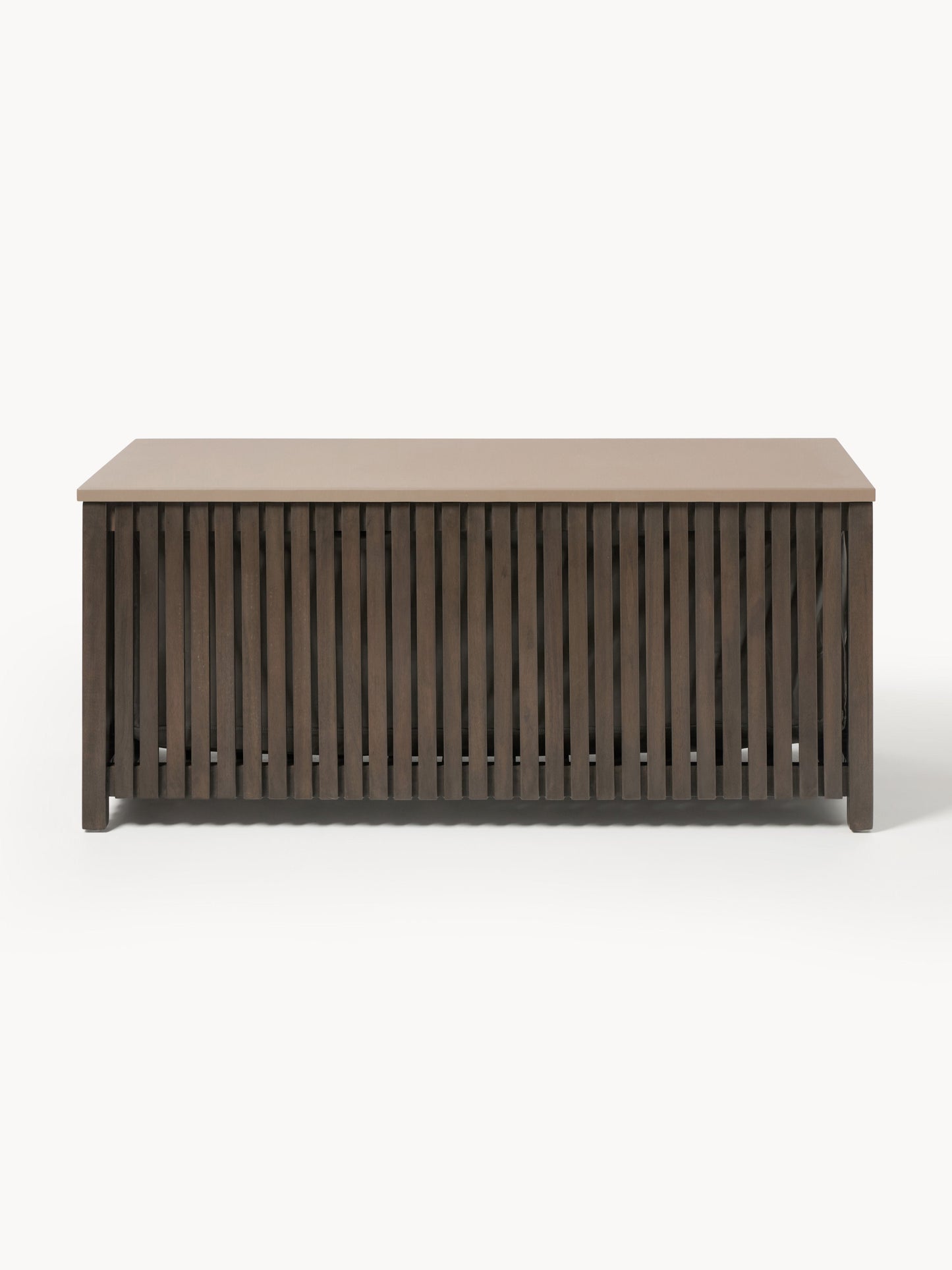 Arkveno Acacia Wood Garden Storage Box with Insert, W 129 cm