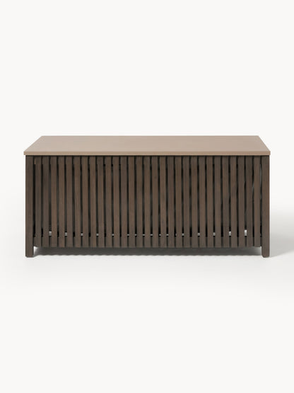 Arkveno Acacia Wood Garden Storage Box with Insert, W 129 cm