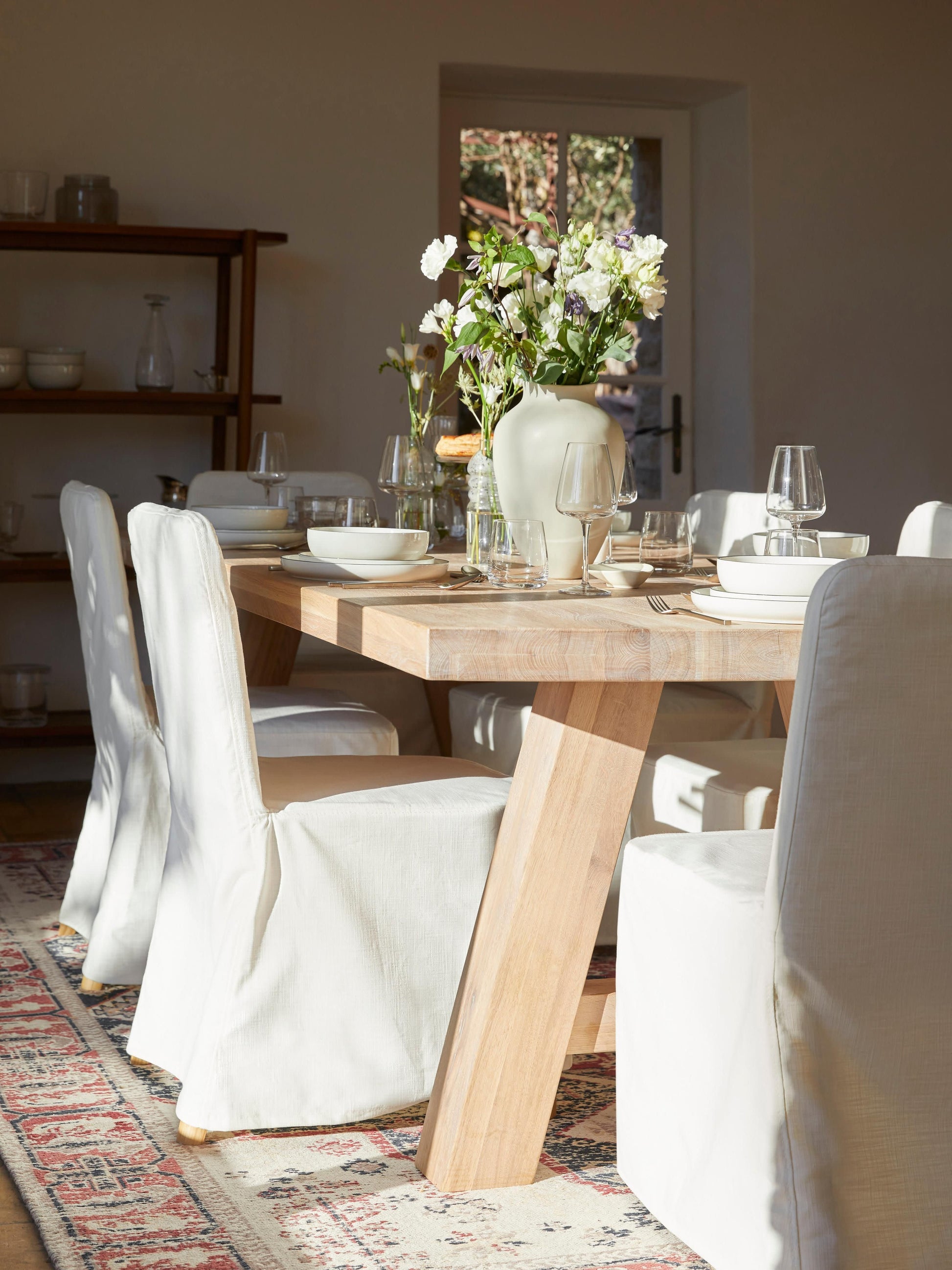 Ashbero Dining Table in Oak, in Various Sizes
