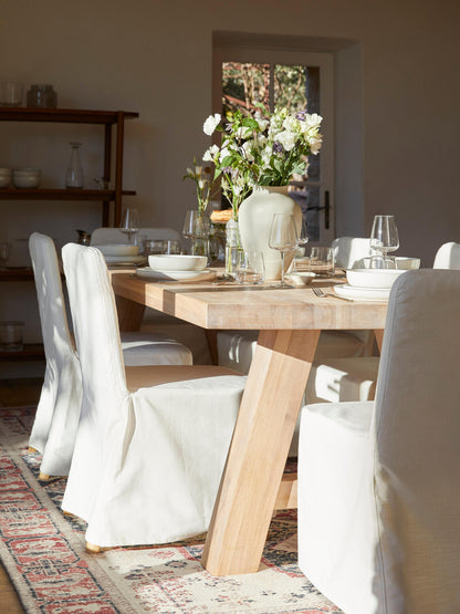 Ashbero Dining Table in Oak, in Various Sizes