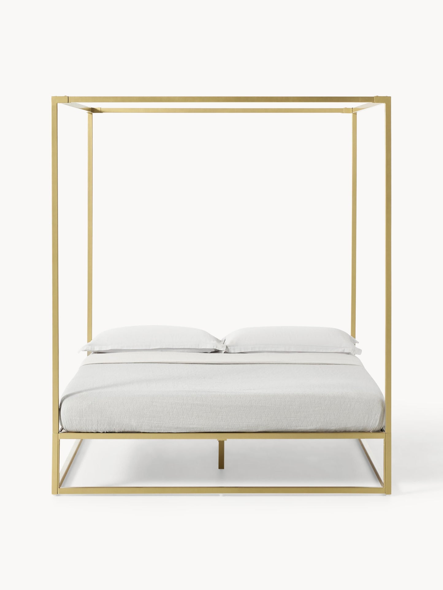 Belvestra Metal Four-Poster Bed