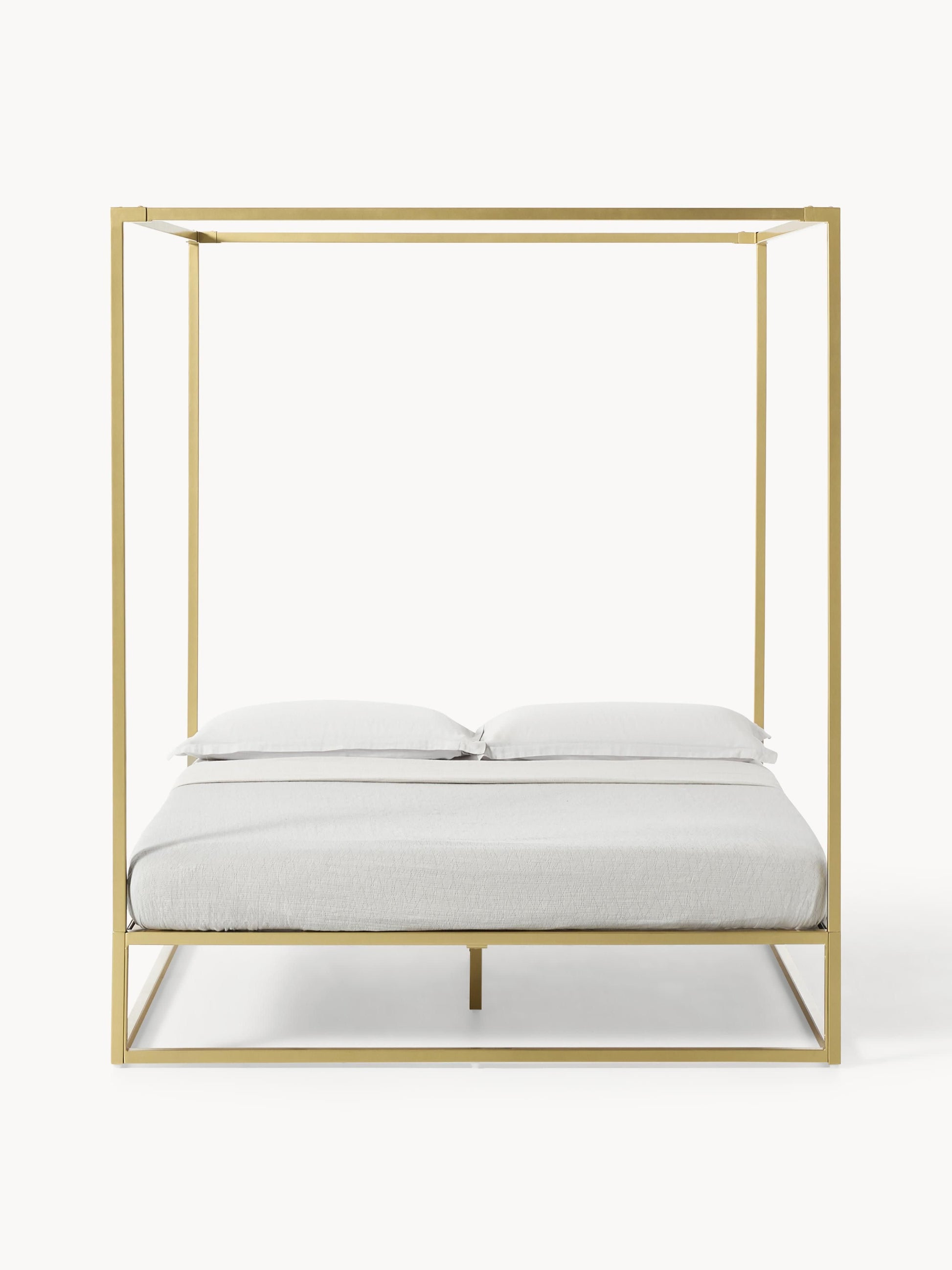 Belvestra Metal Four-Poster Bed