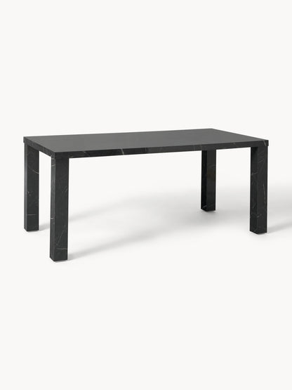 Carbino Dining Table in Marble Look, 180 x 90 cm