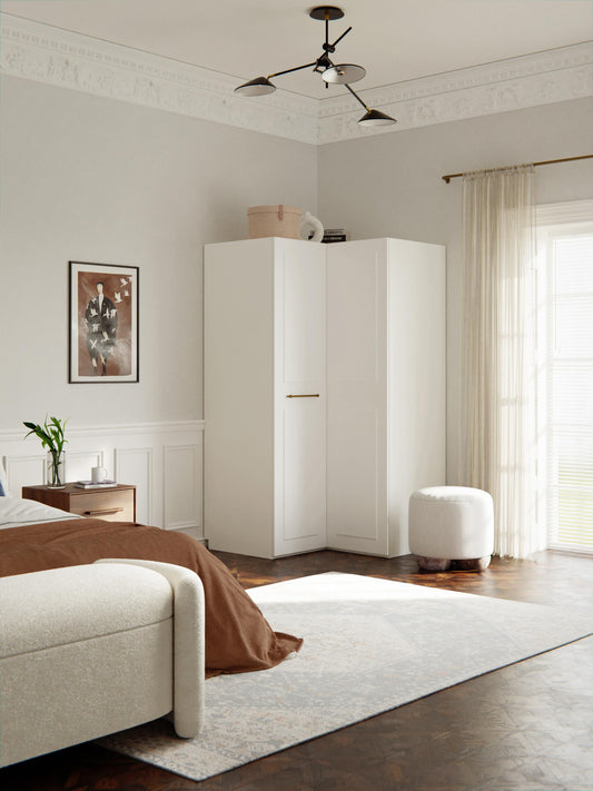 Charnika Modular Corner Wardrobe, 115 cm Wide