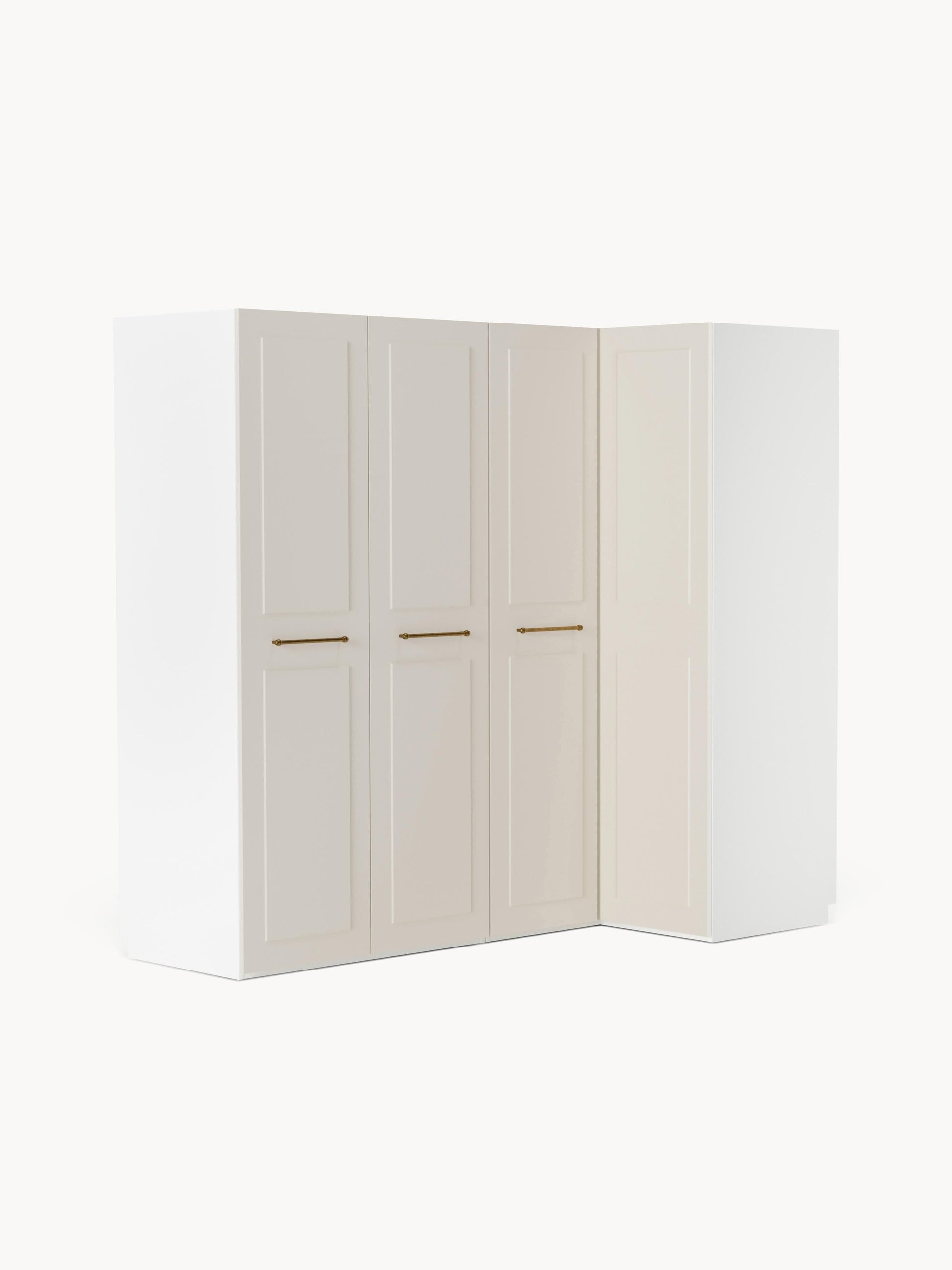 Charnika Modular Corner Wardrobe, 215 cm Wide, in Various Sizes