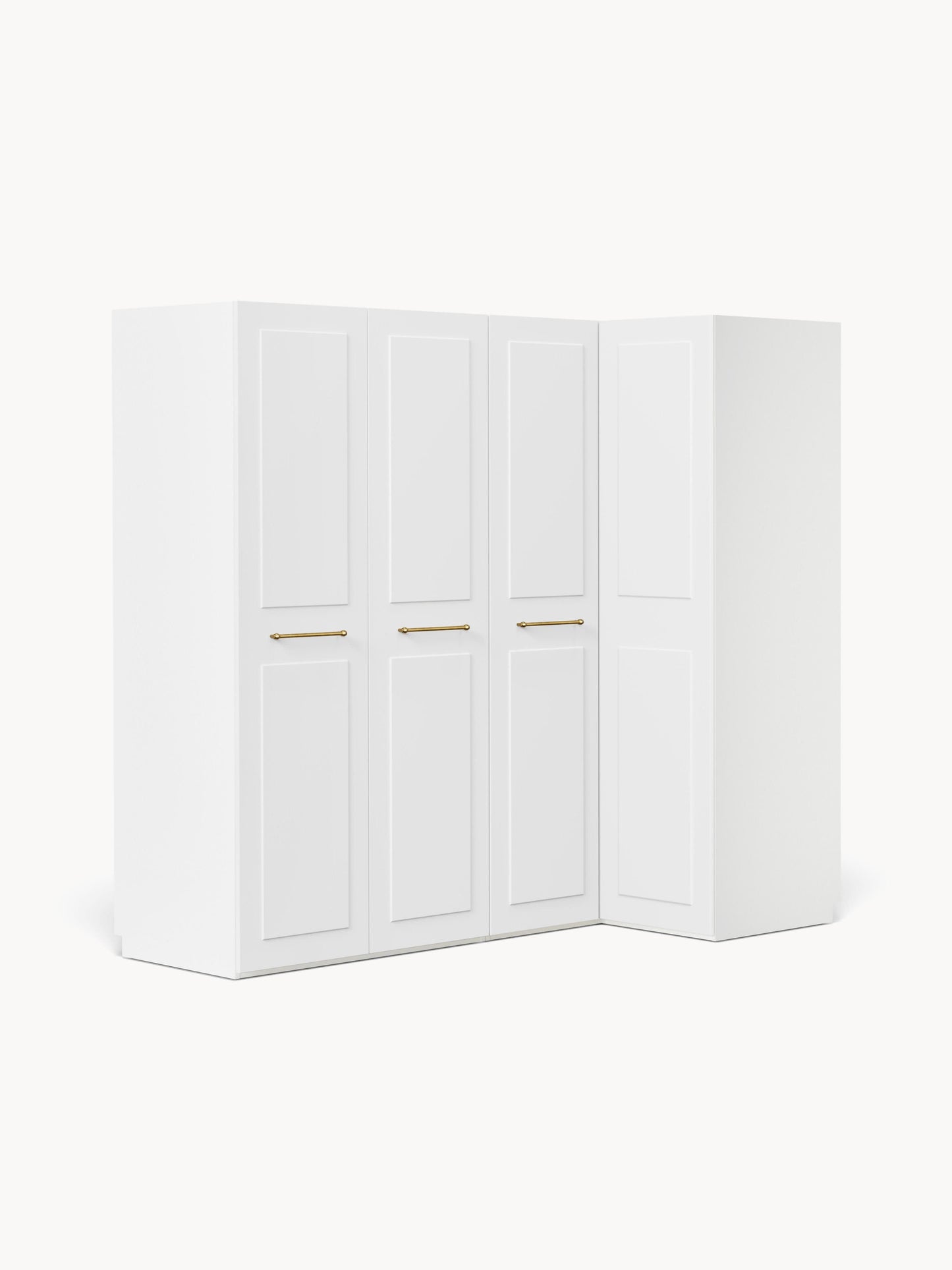 Charnika Modular Corner Wardrobe, 215 cm Wide, in Various Sizes