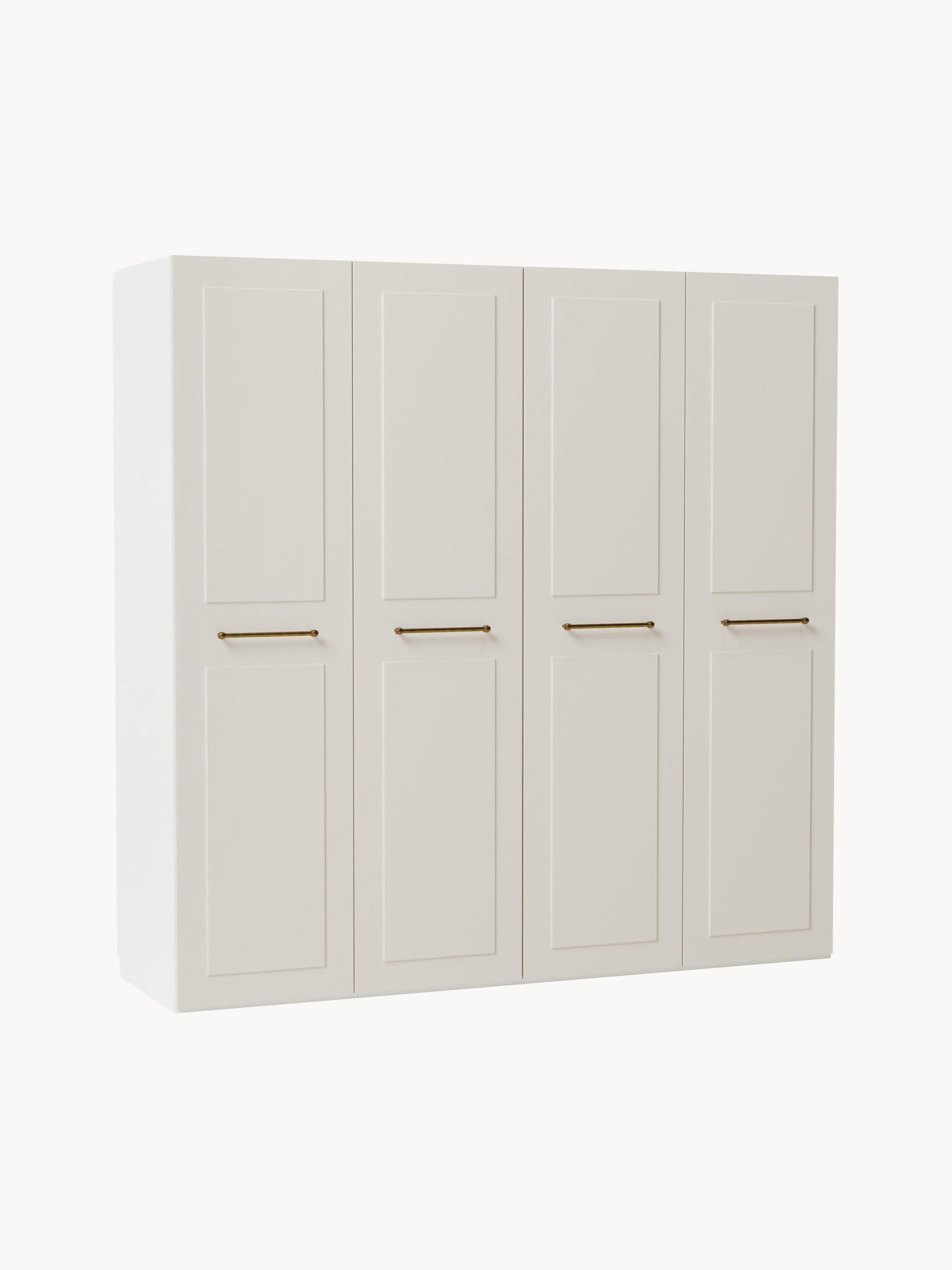 Charnika Modular Hinged-Door Wardrobe, 200 cm Wide, in Various Sizes
