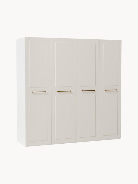Charnika Modular Hinged-Door Wardrobe, 200 cm Wide, in Various Sizes