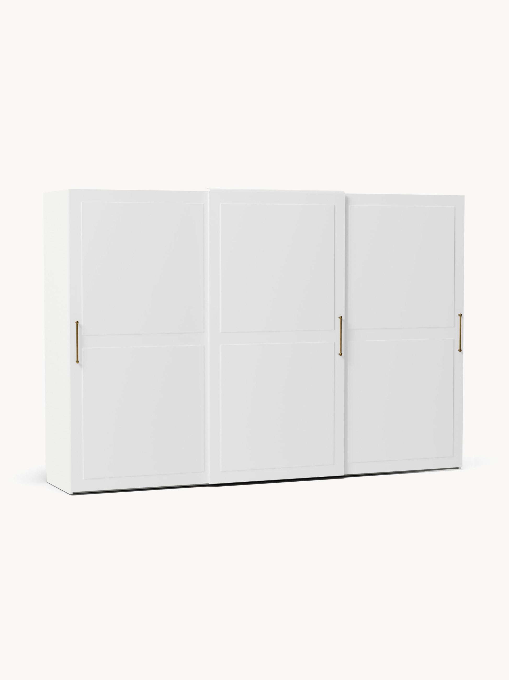 Charnika Modular Sliding-Door Wardrobe, 300 cm Wide, in Various Sizes