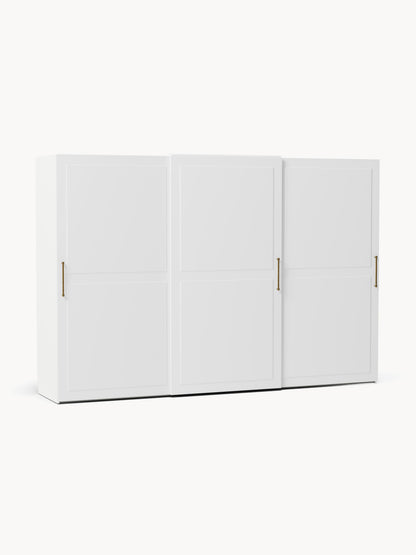 Charnika Modular Sliding-Door Wardrobe, 300 cm Wide, in Various Sizes
