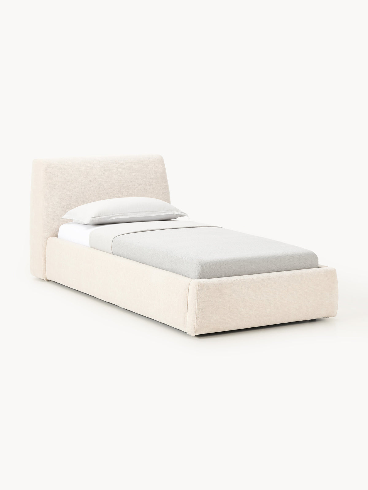 Clonardi Single Bed, Upholstered
