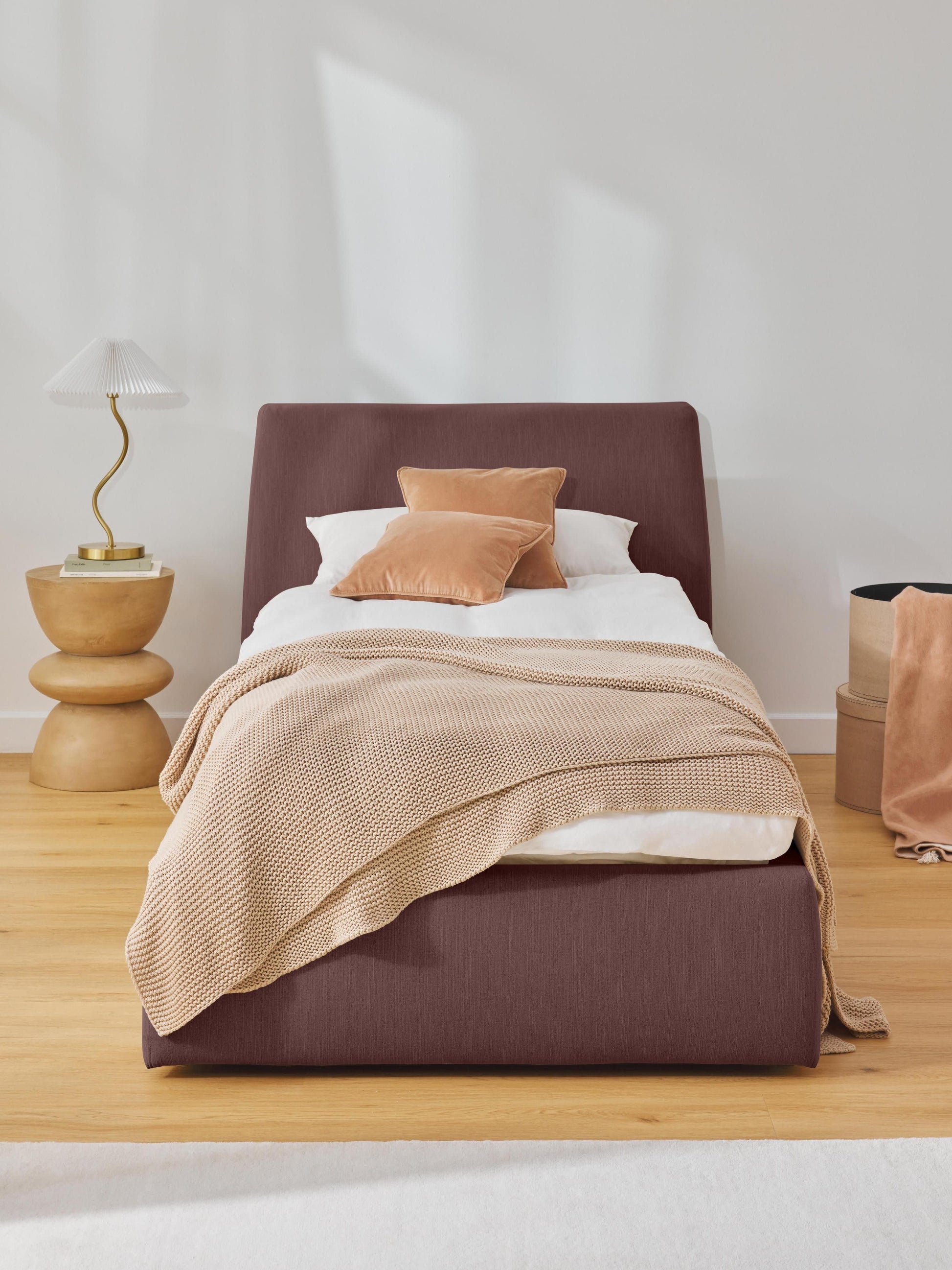 Clonardi Single Bed with Storage