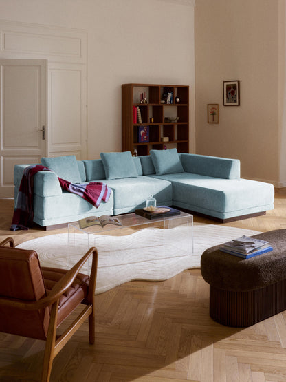 Colucci Corner Module with Ottoman