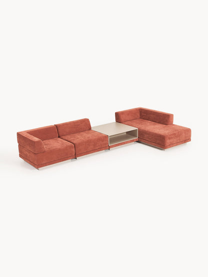 Colucci Modular Corner Sofa (4-Seater) with Coffee Table