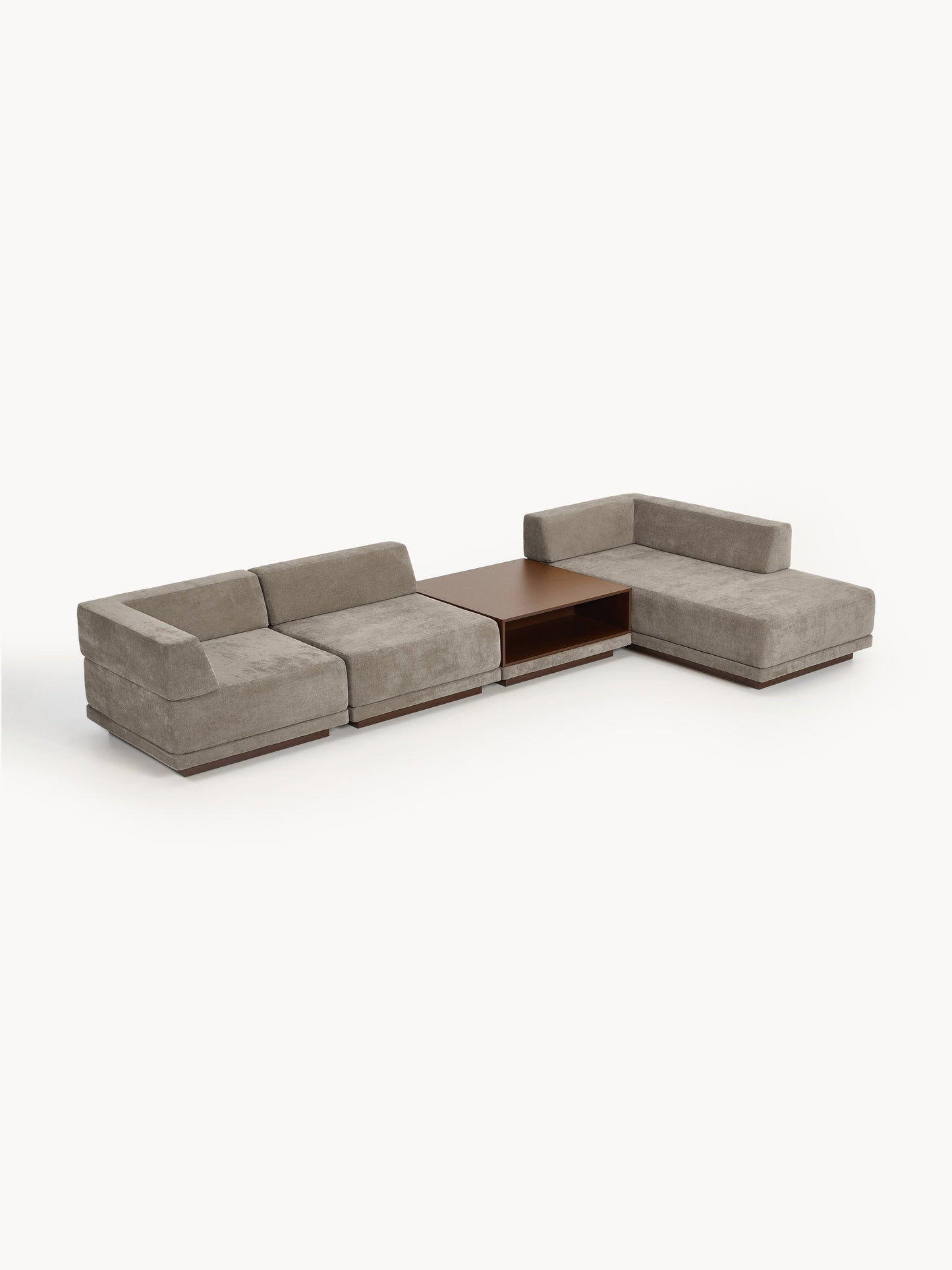Colucci Modular Corner Sofa (4-Seater) with Coffee Table