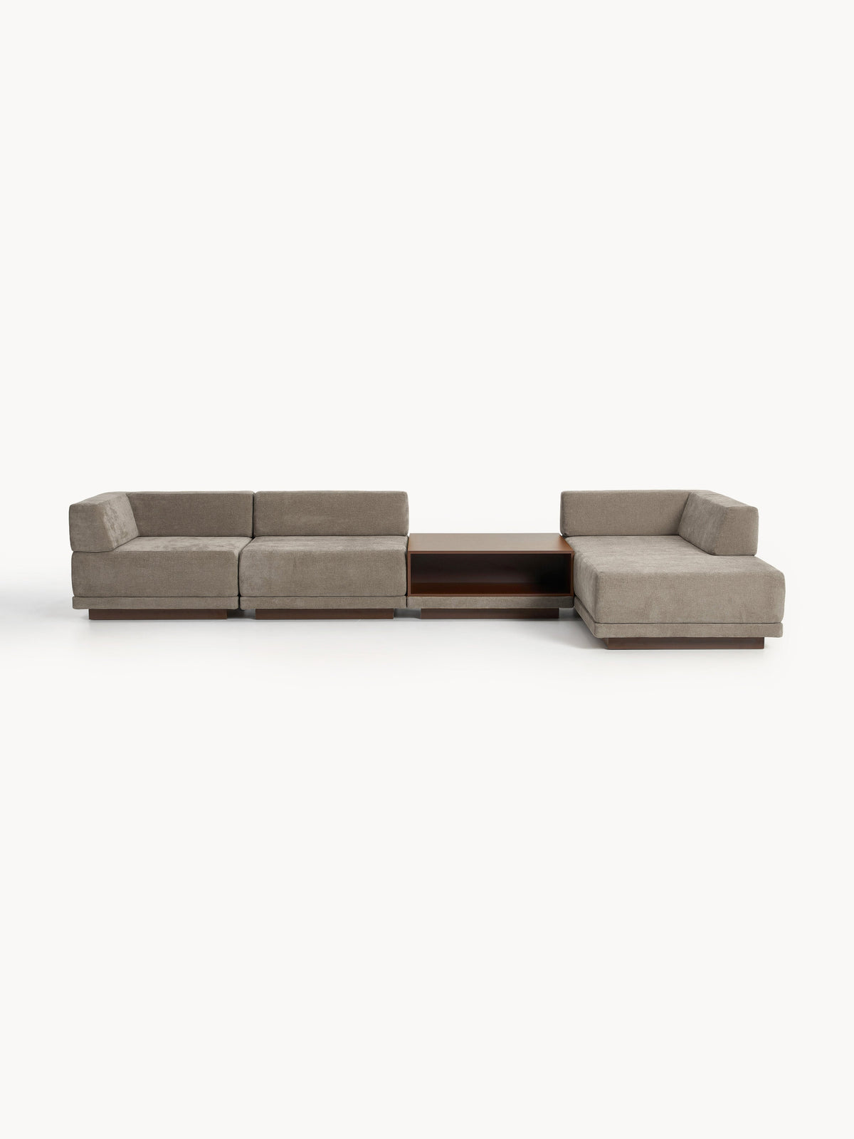 Colucci Modular Corner Sofa (4-Seater) with Coffee Table