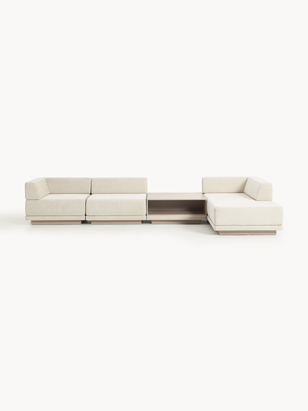 Colucci Modular Corner Sofa (4-Seater) with Coffee Table