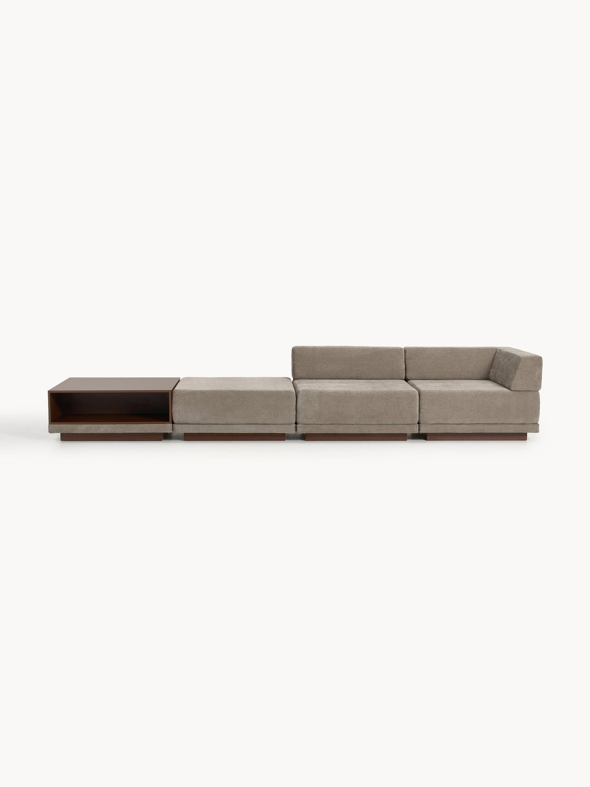 Colucci Modular Sofa (4-Seater) with Coffee Table & Ottoman