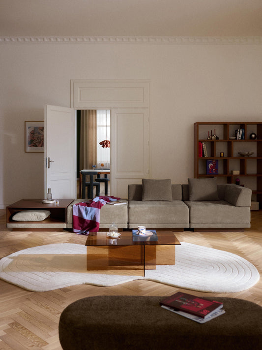 Colucci Modular Sofa (4-Seater) with Coffee Table & Ottoman