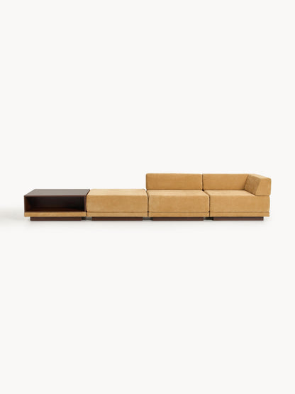 Colucci Modular Sofa (4-Seater) with Coffee Table & Ottoman