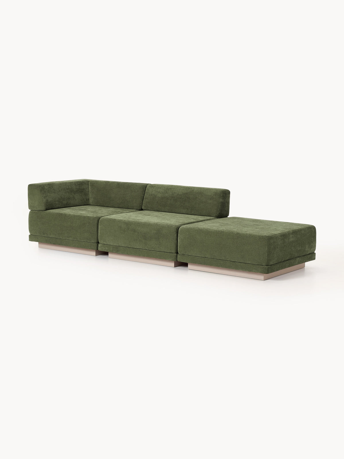 Colucci Modular Sofa (4-Seater) with Ottoman
