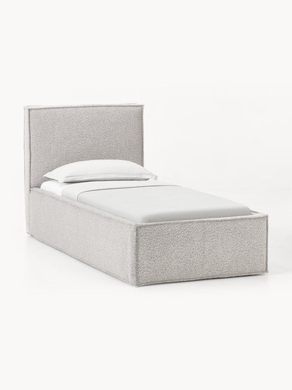 Dreselva Single Bed in Bouclé