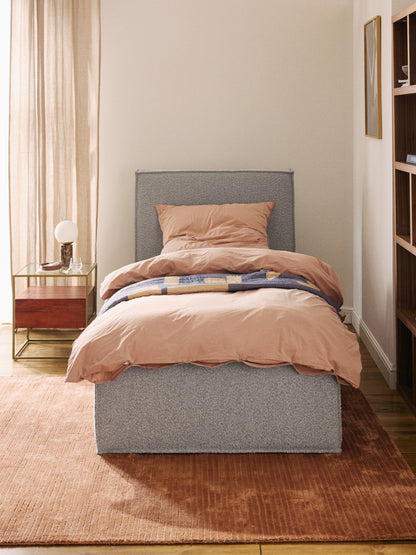 Dreselva Single Bed in Bouclé