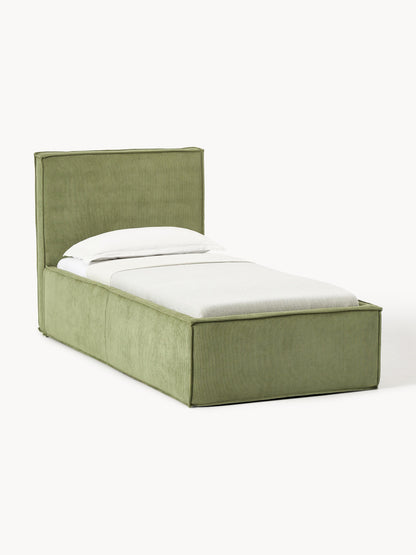 Dreselva Single Bed in Corduroy
