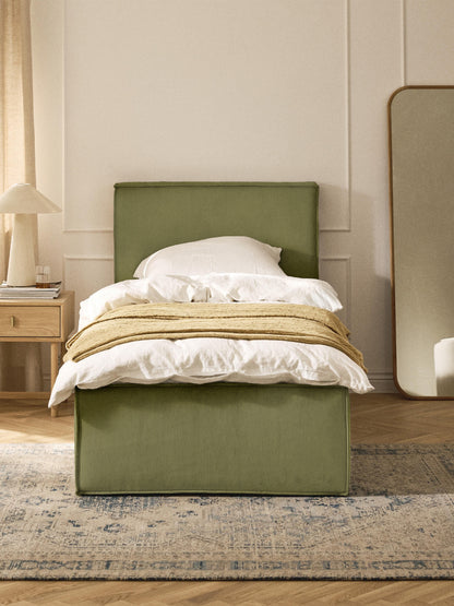 Dreselva Single Bed in Corduroy
