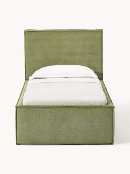 Dreselva Single Bed in Corduroy