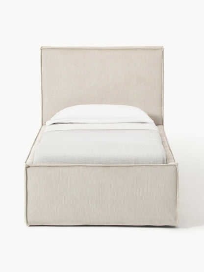 Dreselva Single Bed in Corduroy