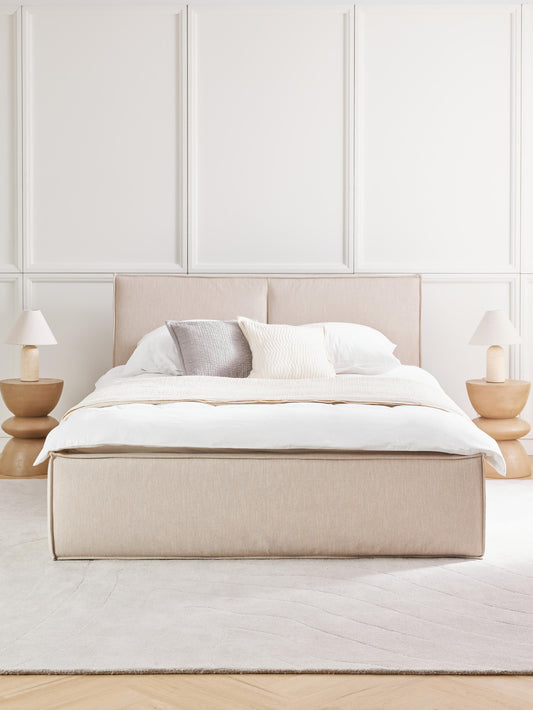 Dreselva Upholstered Bed with Storage