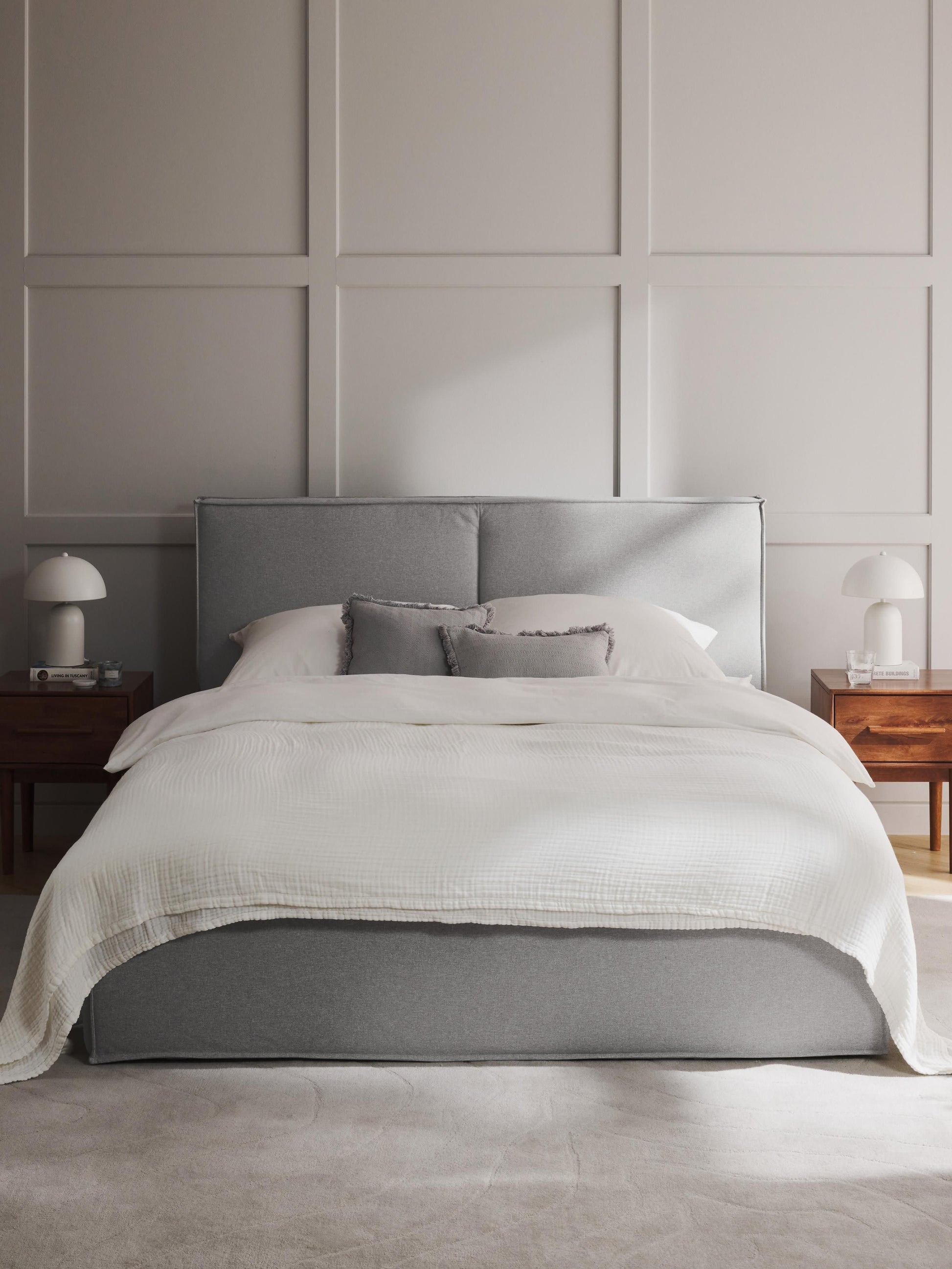 Dreselva Upholstered Bed with Storage