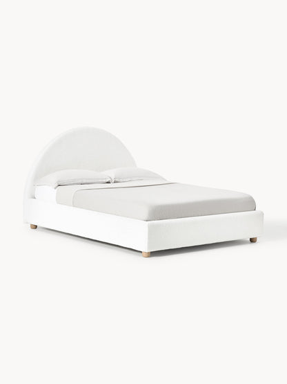 Ebrino Upholstered Teddy Bed with Storage