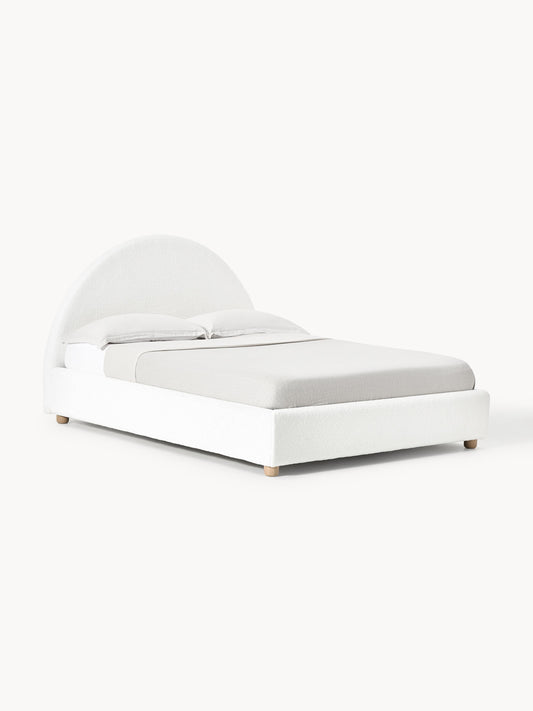 Ebrino Upholstered Teddy Bed with Storage