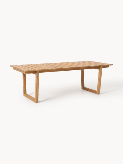 Eiferro Teak Wood Garden Table, 229 x 100 cm