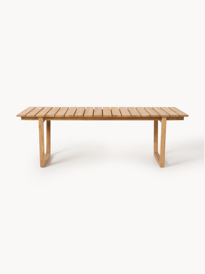Eiferro Teak Wood Garden Table, 229 x 100 cm
