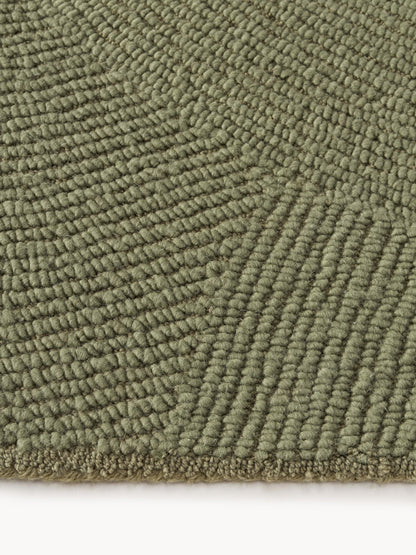 Elenvestra Wool Rug, Hand-Tufted