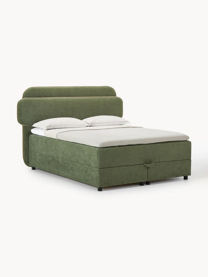Enrquest Box Spring Bed with Storage