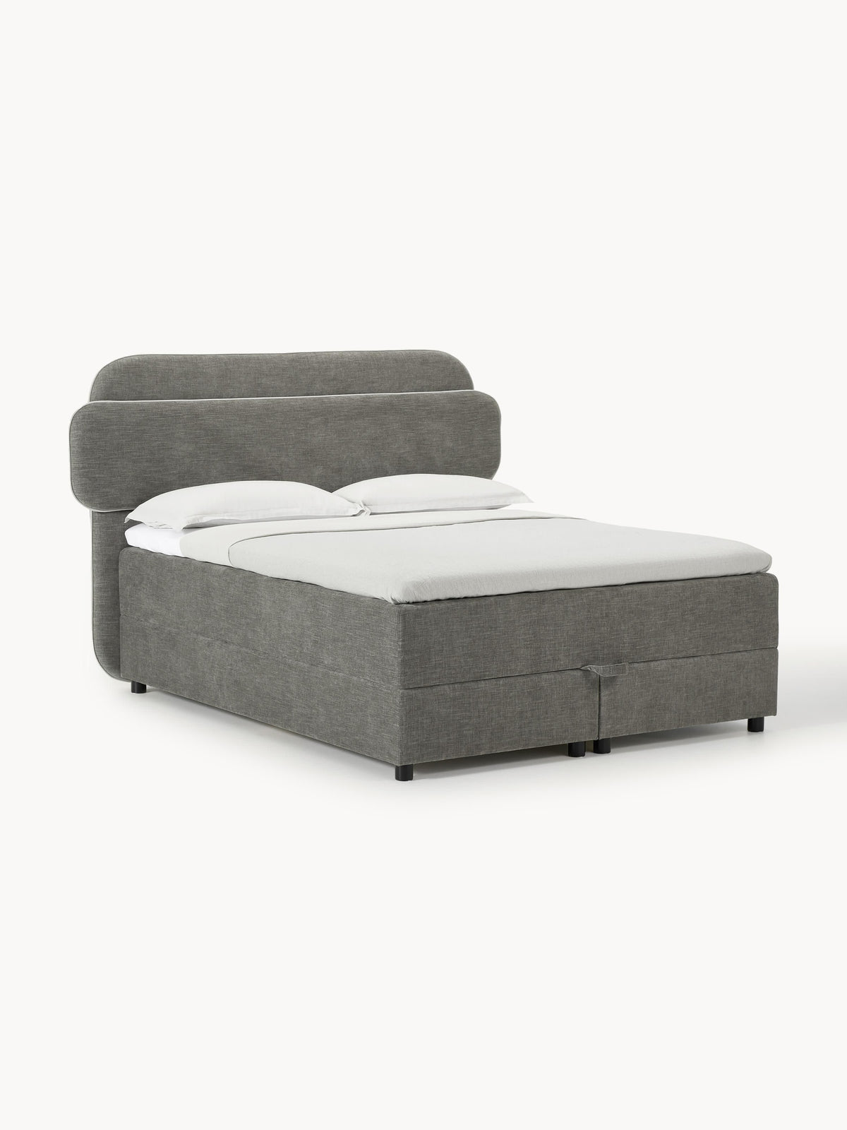 Enrquest Box Spring Bed with Storage