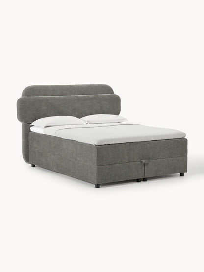 Enrquest Box Spring Bed with Storage