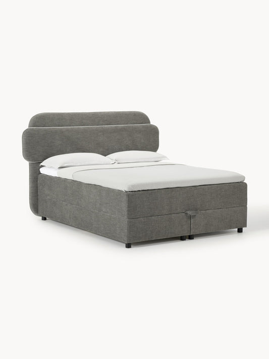 Enrquest Box Spring Bed with Storage