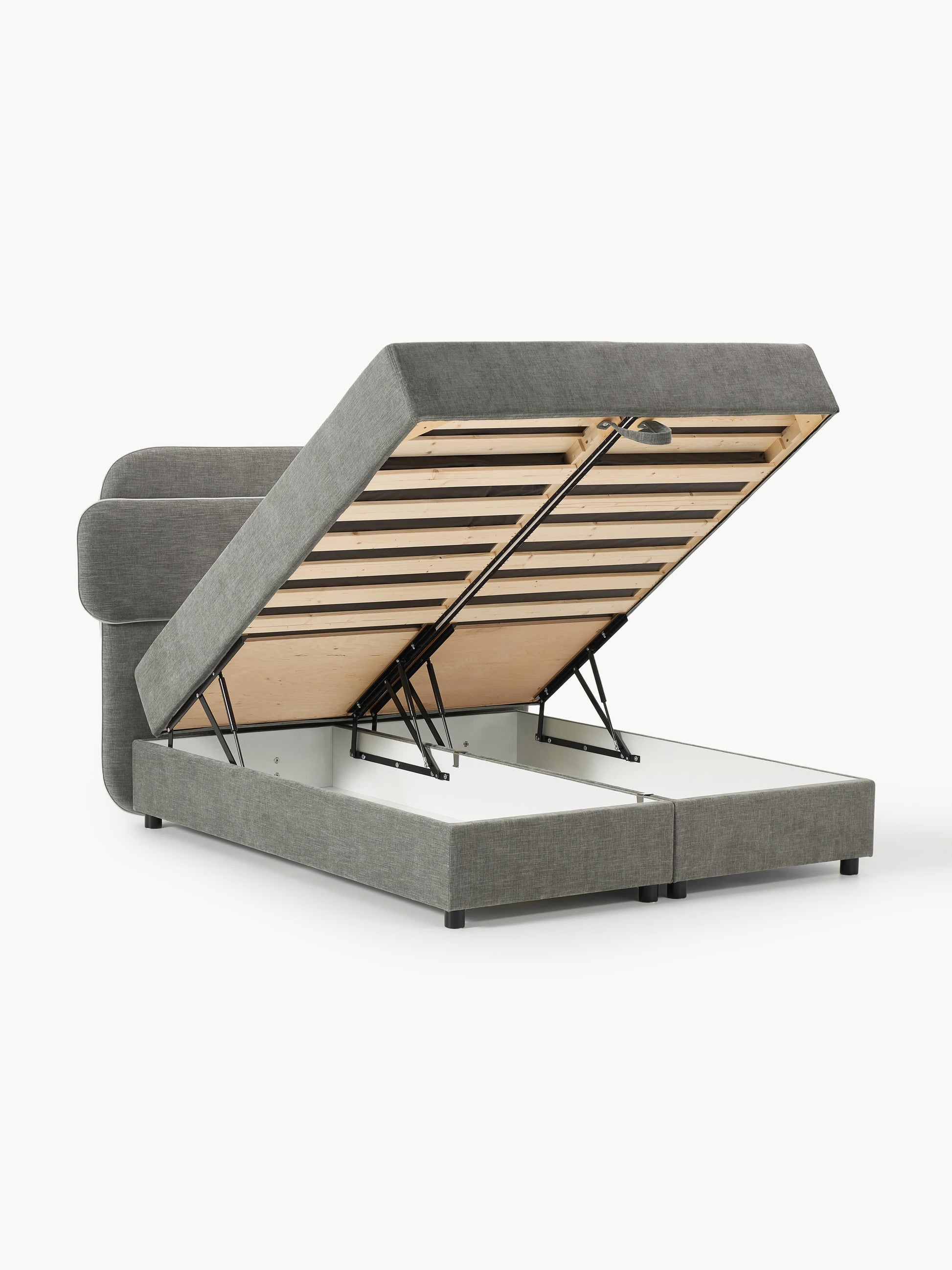 Enrquest Box Spring Bed with Storage