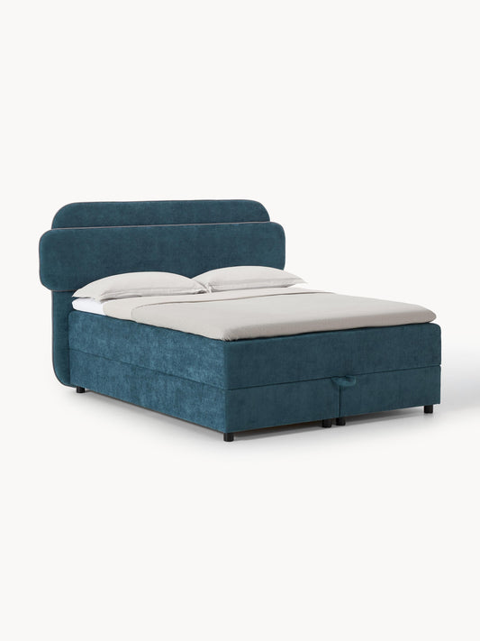 Enrquest Box Spring Bed with Storage