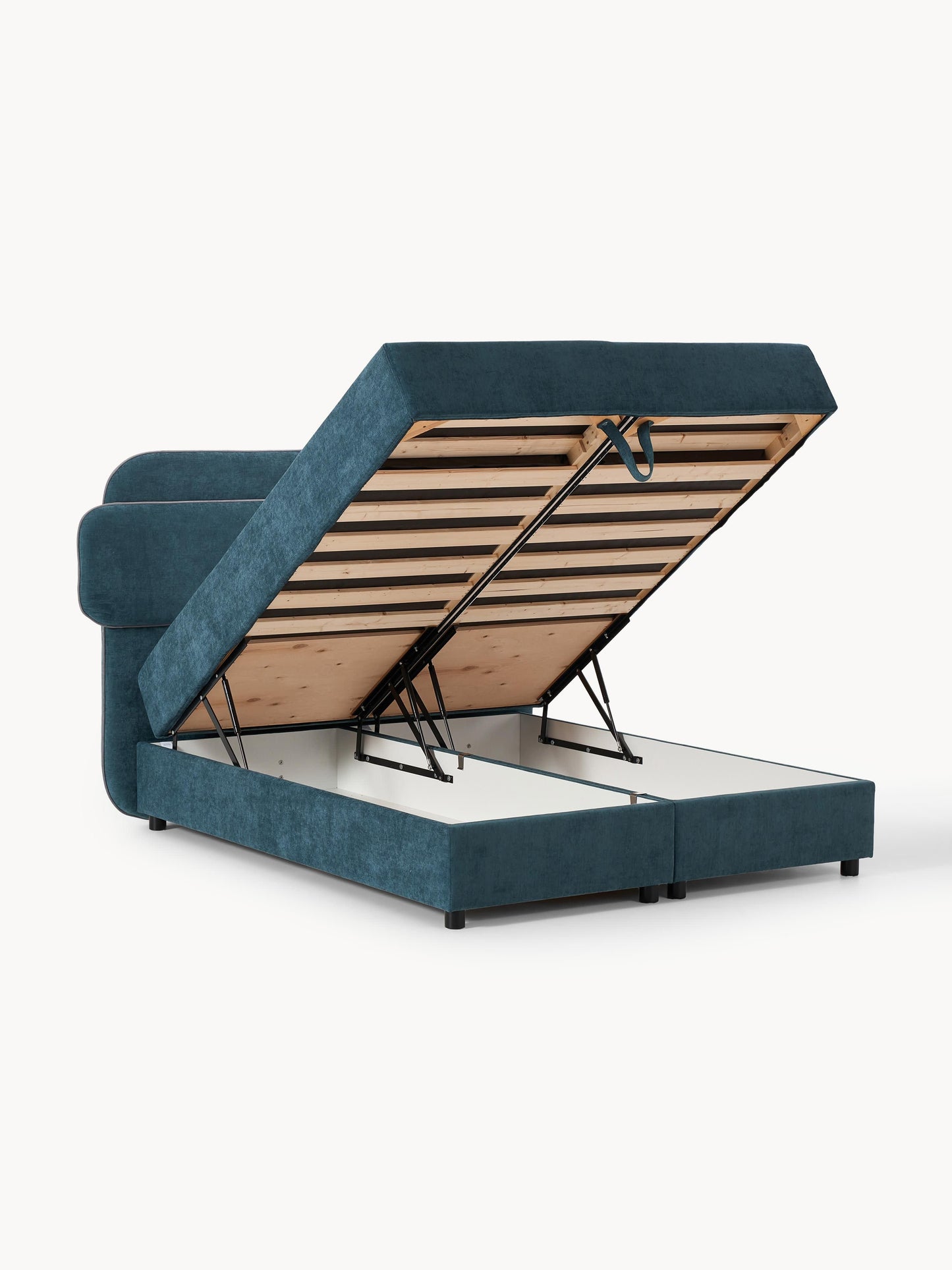 Enrquest Box Spring Bed with Storage