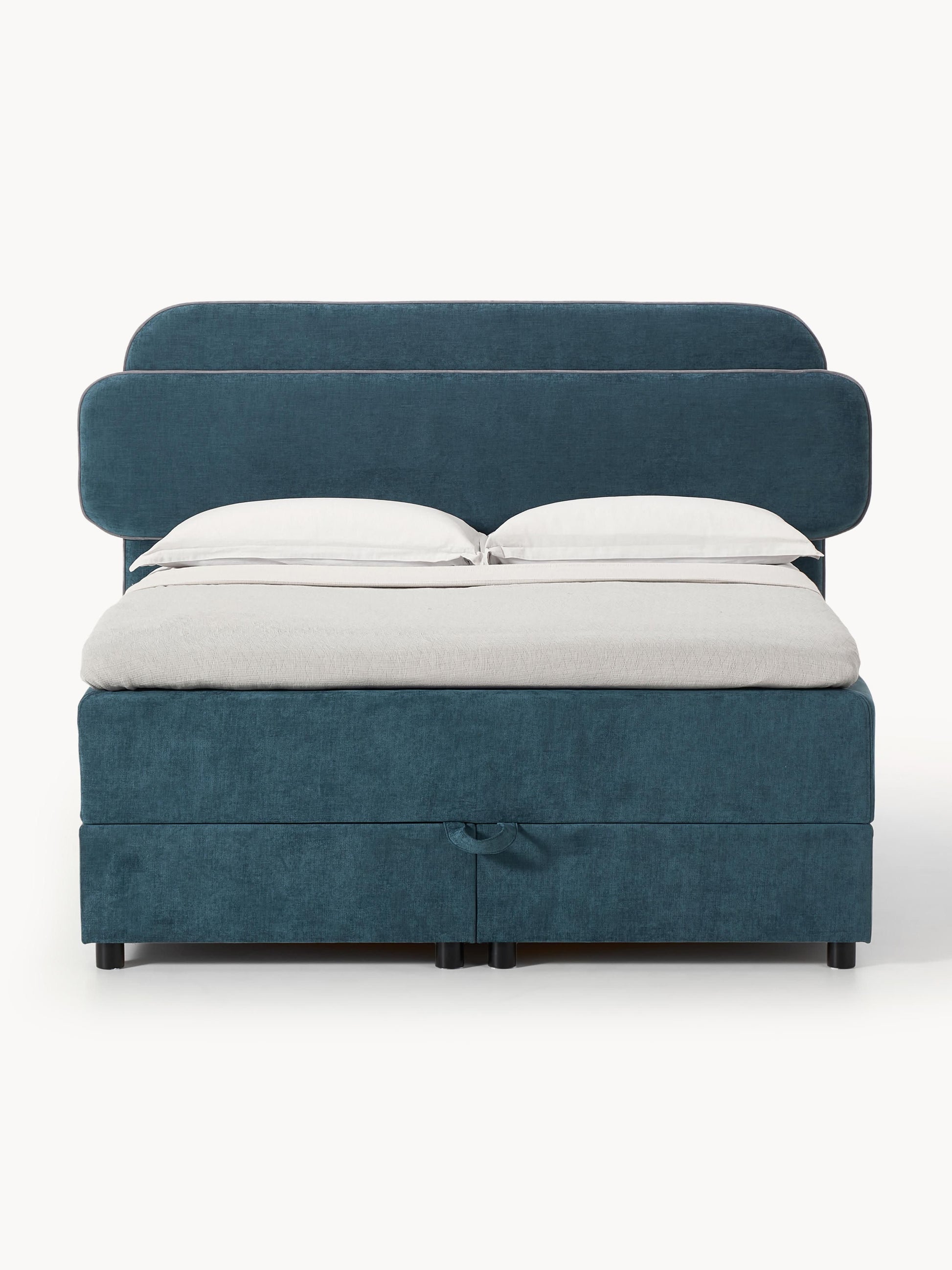 Enrquest Box Spring Bed with Storage