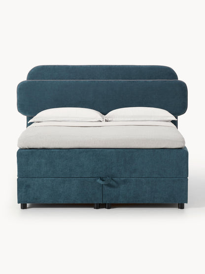 Enrquest Box Spring Bed with Storage
