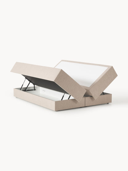 Enyastri Box Spring Bed with Storage
