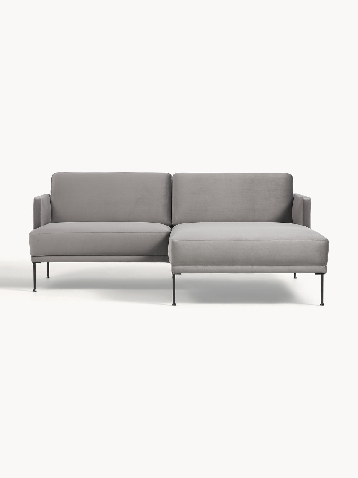 Fluvarno Small Corner Sofa in Velvet