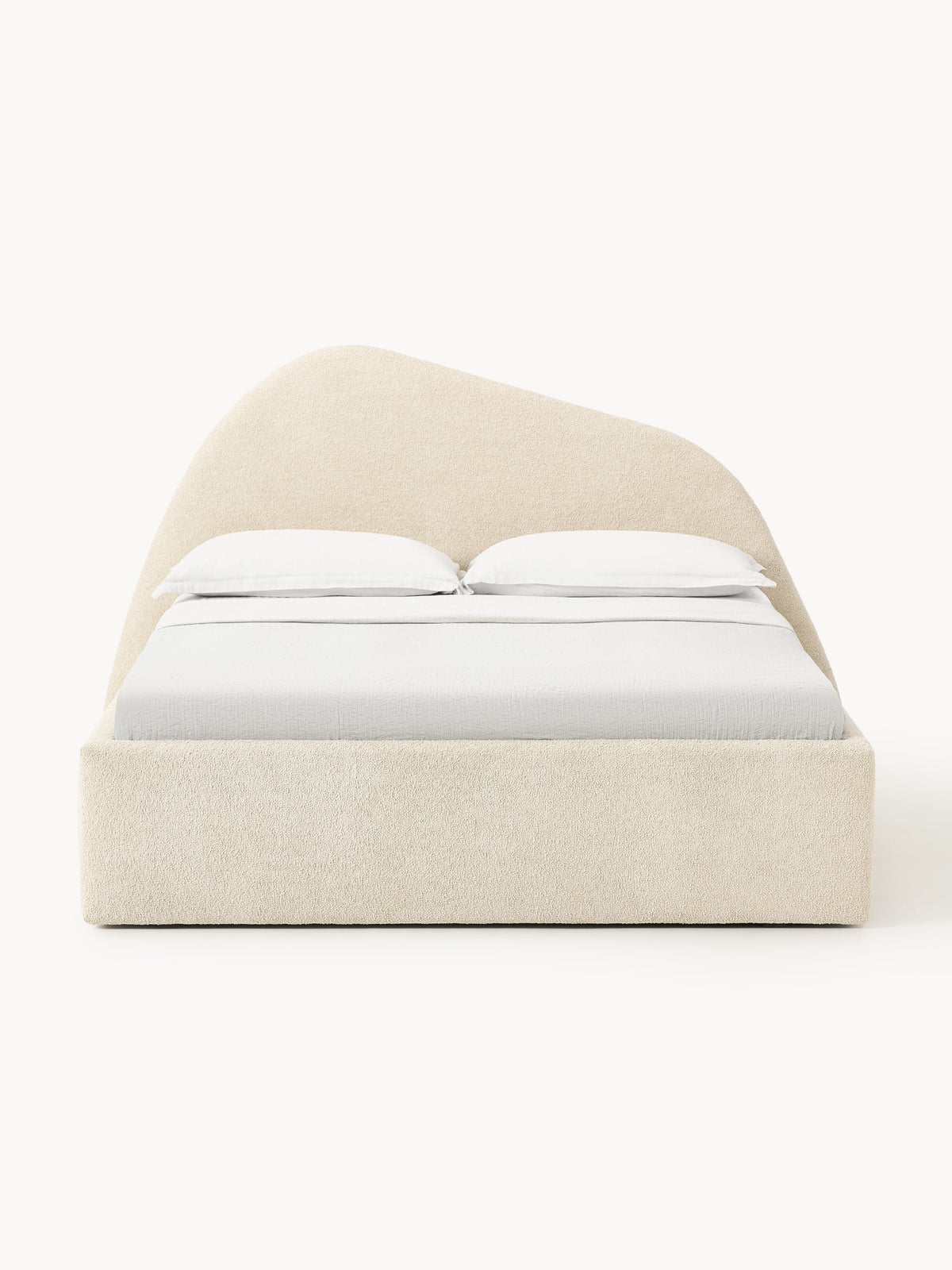 Garmont Upholstered Bed in Bouclé